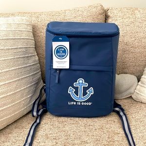 Life is Good Backpack Cooler